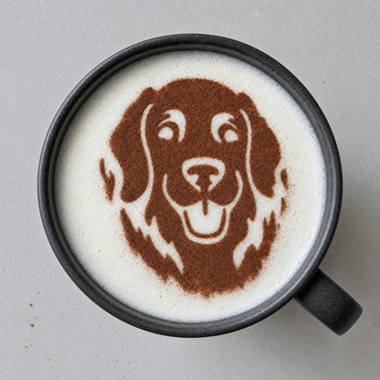 SipSnap Coffee Printer + 12 Stencil Set