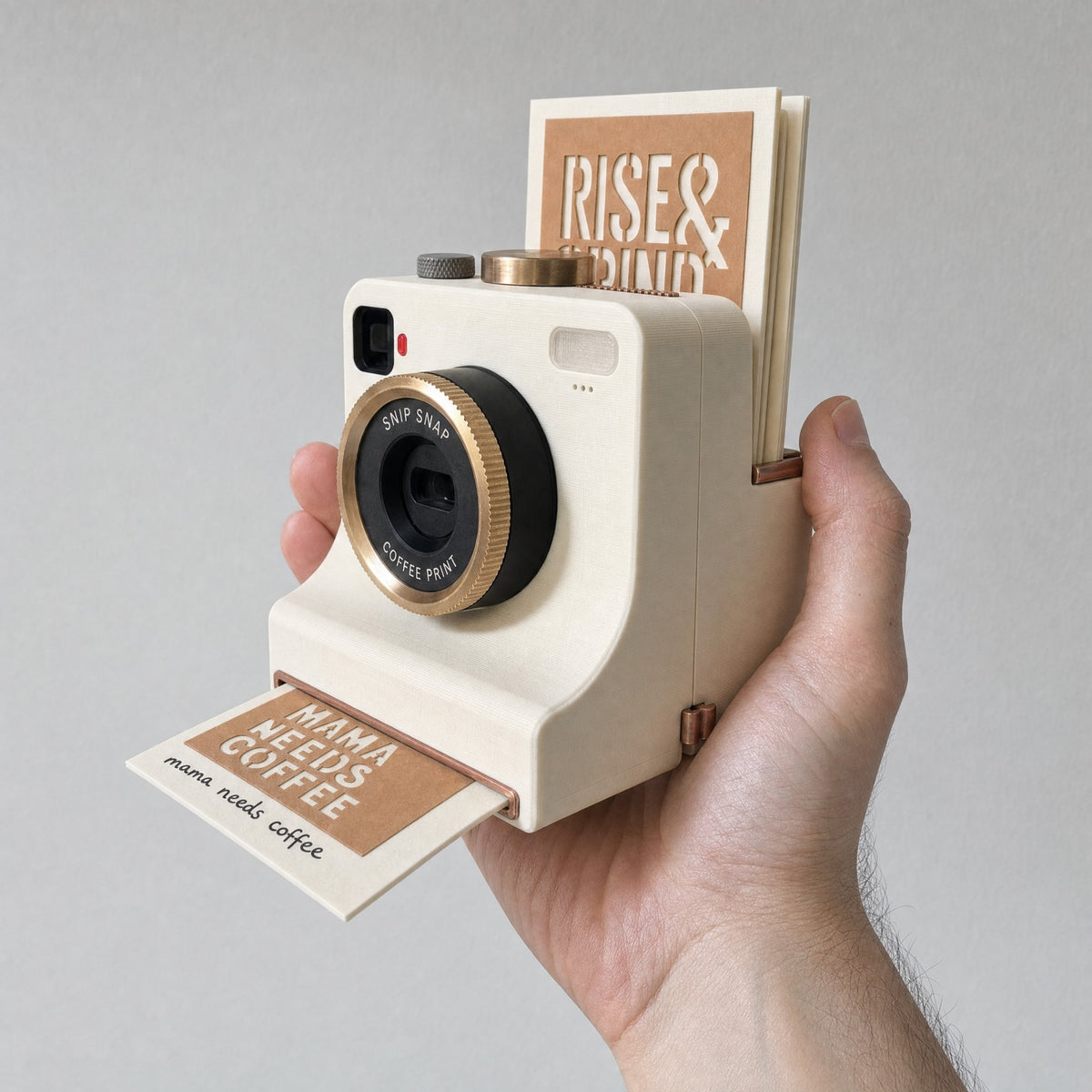 SipSnap Coffee Printer + 12 Stencil Set